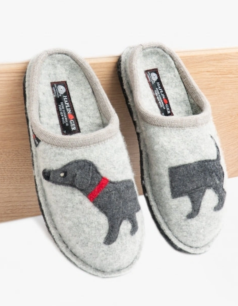 DOGGY Womens Slippers Grey