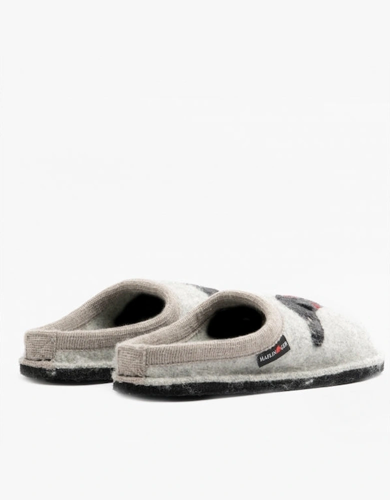 DOGGY Womens Slippers Grey