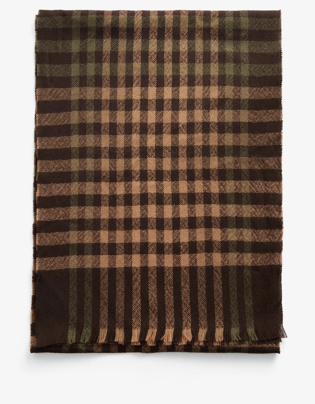 ASHTON Scarf Unisex Adults Army Green/Port