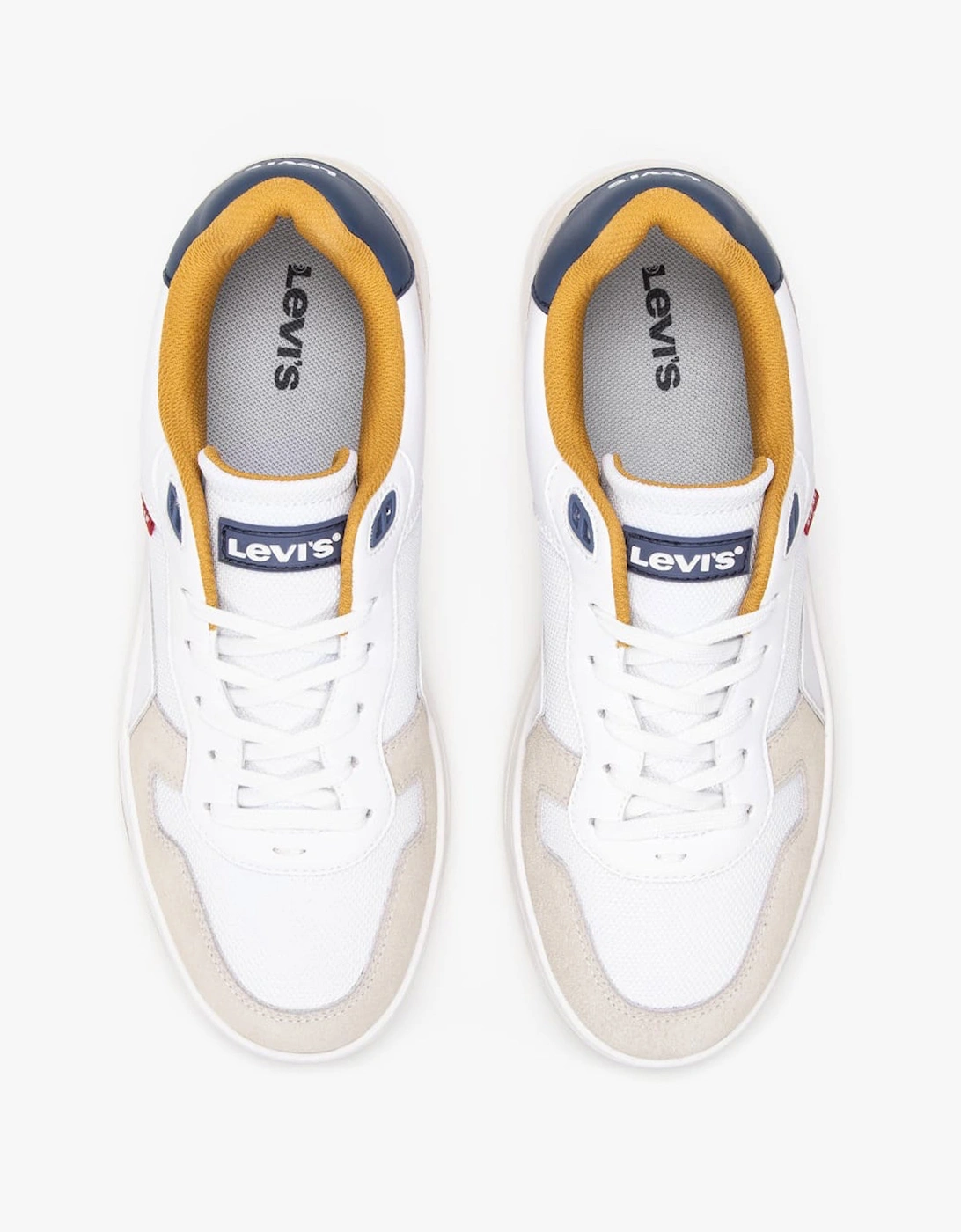 GLIDE Mens Trainers Regular White