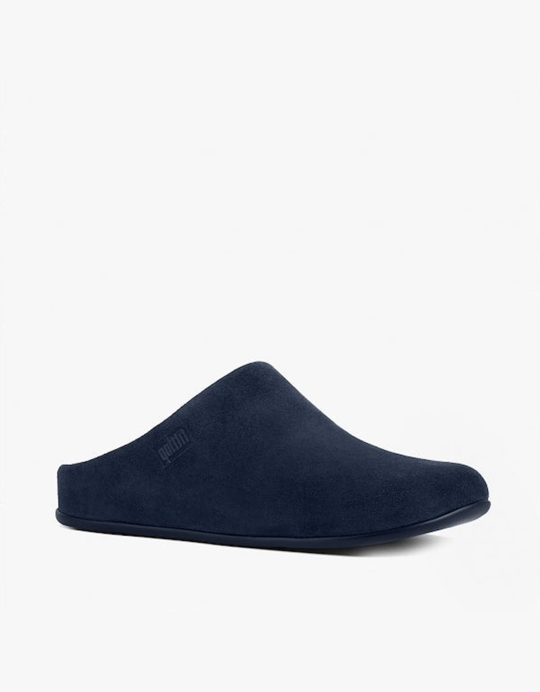 CHRISSIE SHEARLING Womens Slippers Midnight Navy