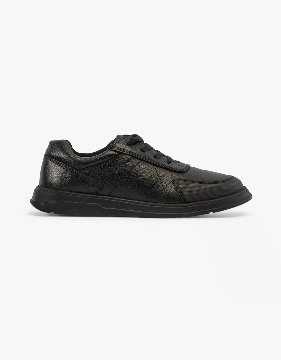 Hush Puppies Boys Black 'S Robert Snr Shoes  Uk 4 Older Kids