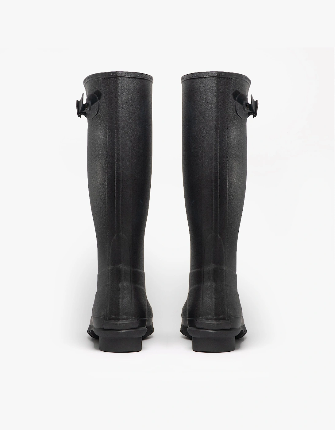 BEDE Mens Tall Wellington Boots Black