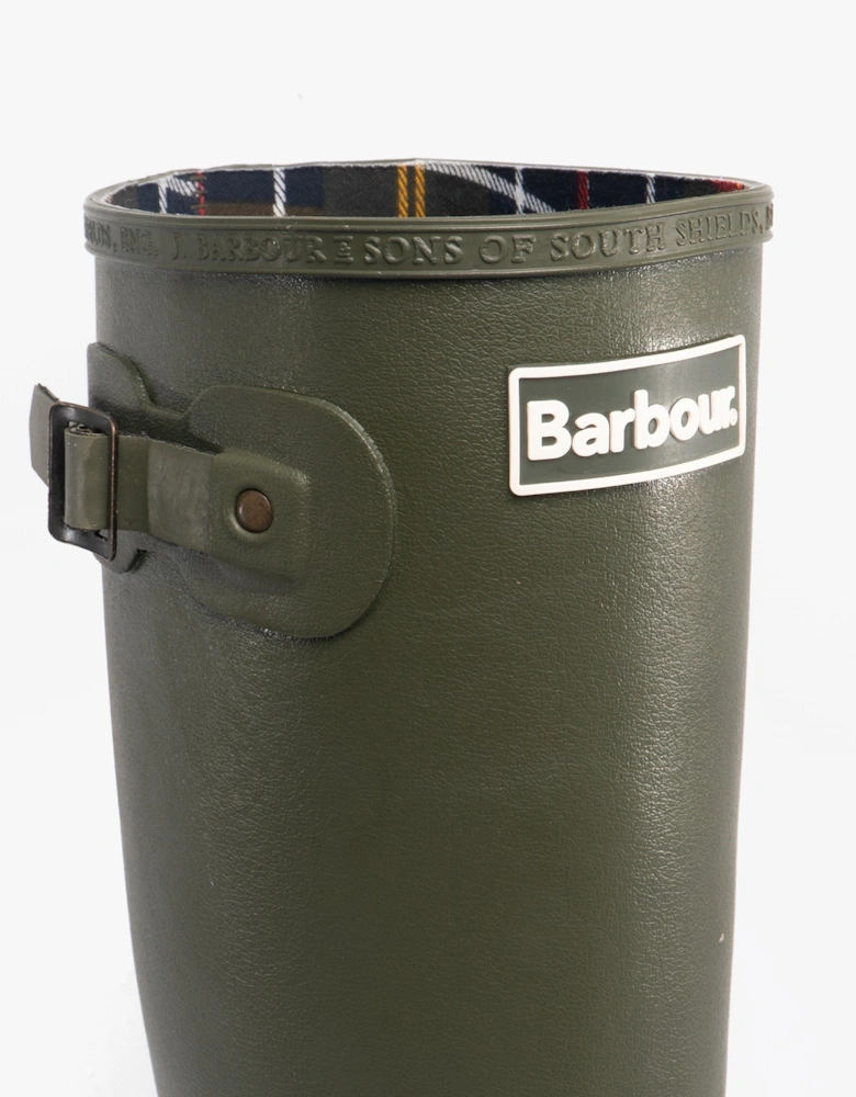 BEDE Mens Tall Wellington Boots Olive