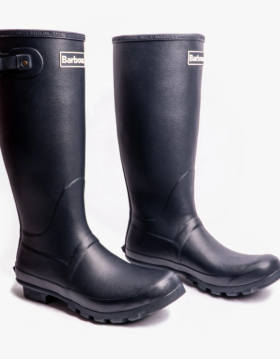 BEDE Mens Wellington Boots Navy