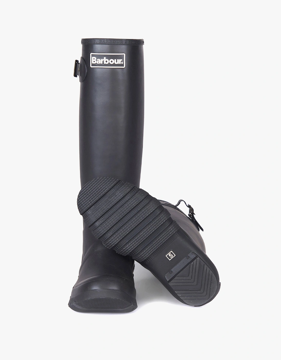 BEDE Womens Tall Wellies Black