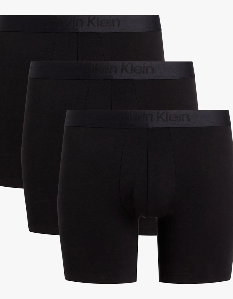 3 Pack Mens Boxer Briefs CK Black