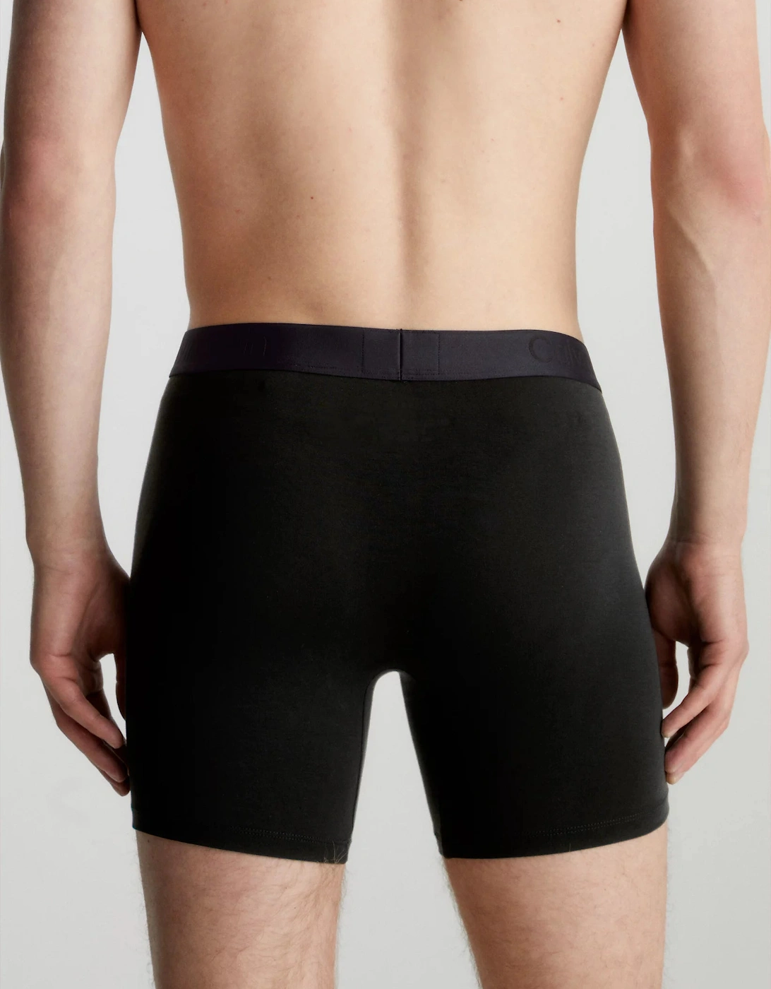 3 Pack Mens Boxer Briefs CK Black