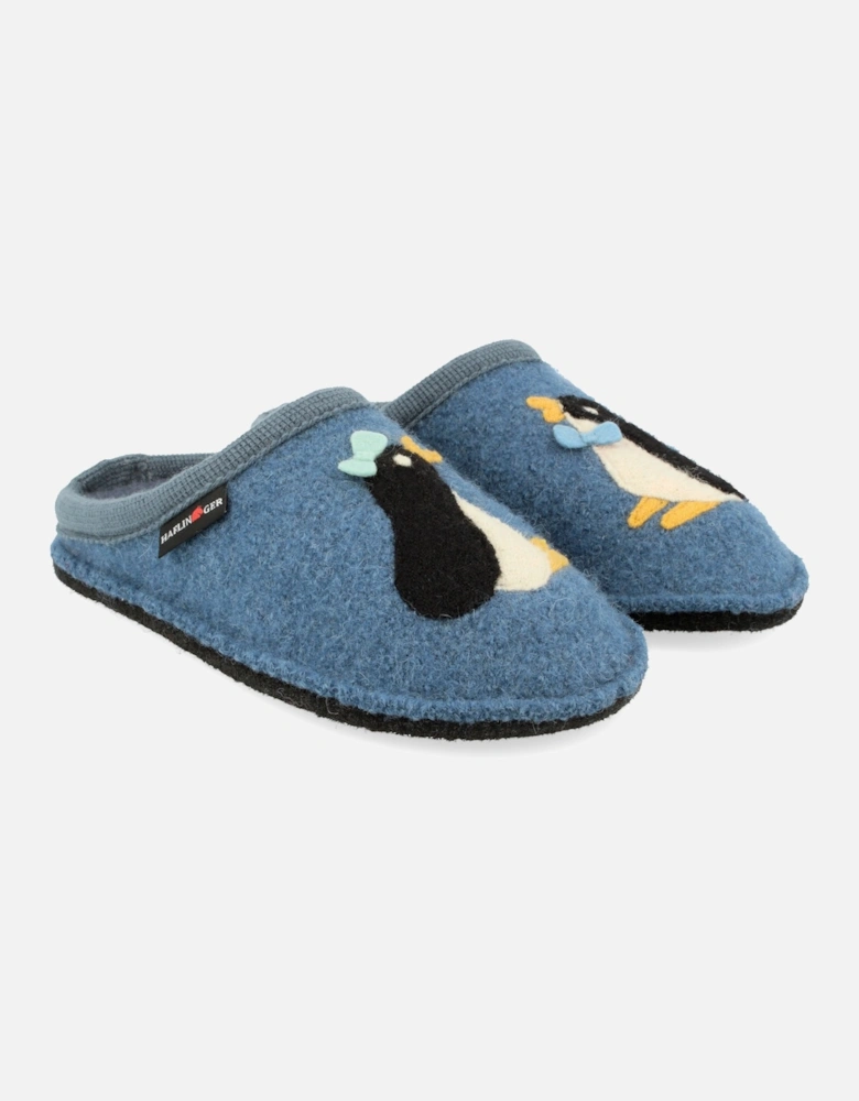 PINGU Womens Slippers Powder Blue