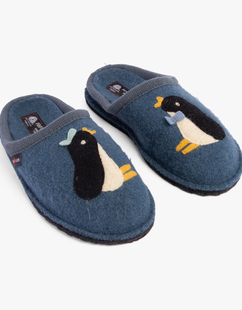 PINGU Womens Slippers Powder Blue