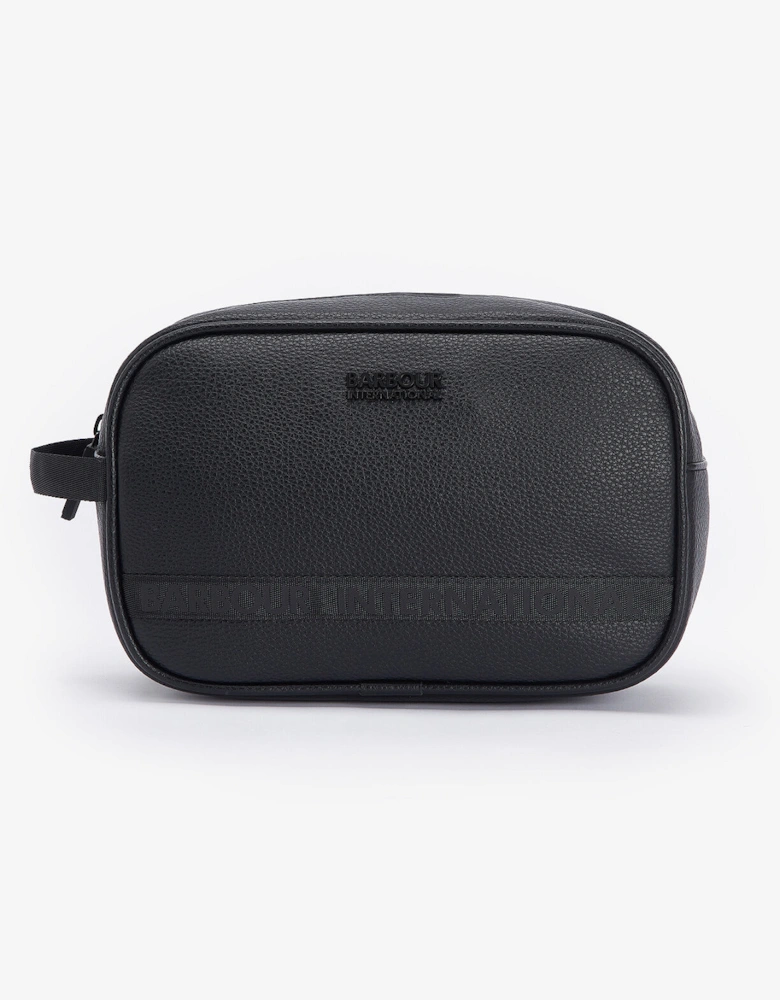 BLACKWALL Mens Wash Bag Black