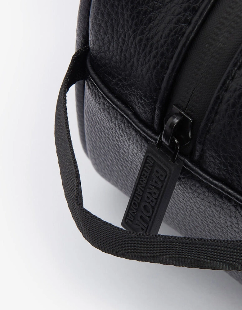 BLACKWALL Mens Wash Bag Black