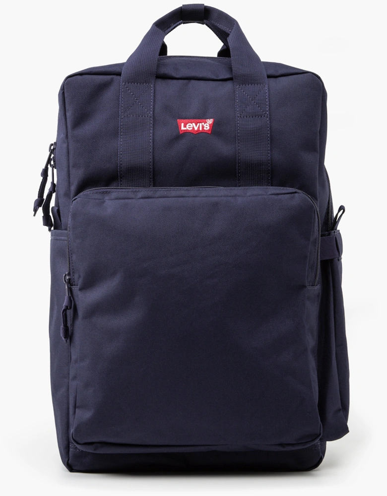 L-PACK Unisex Backpack Navy Blue