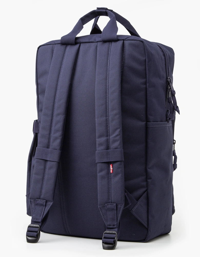 L-PACK Unisex Backpack Navy Blue