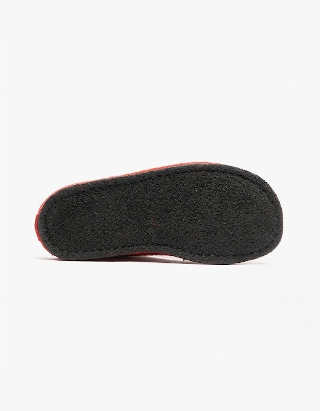 SOFT Womens Wool Slippers Red