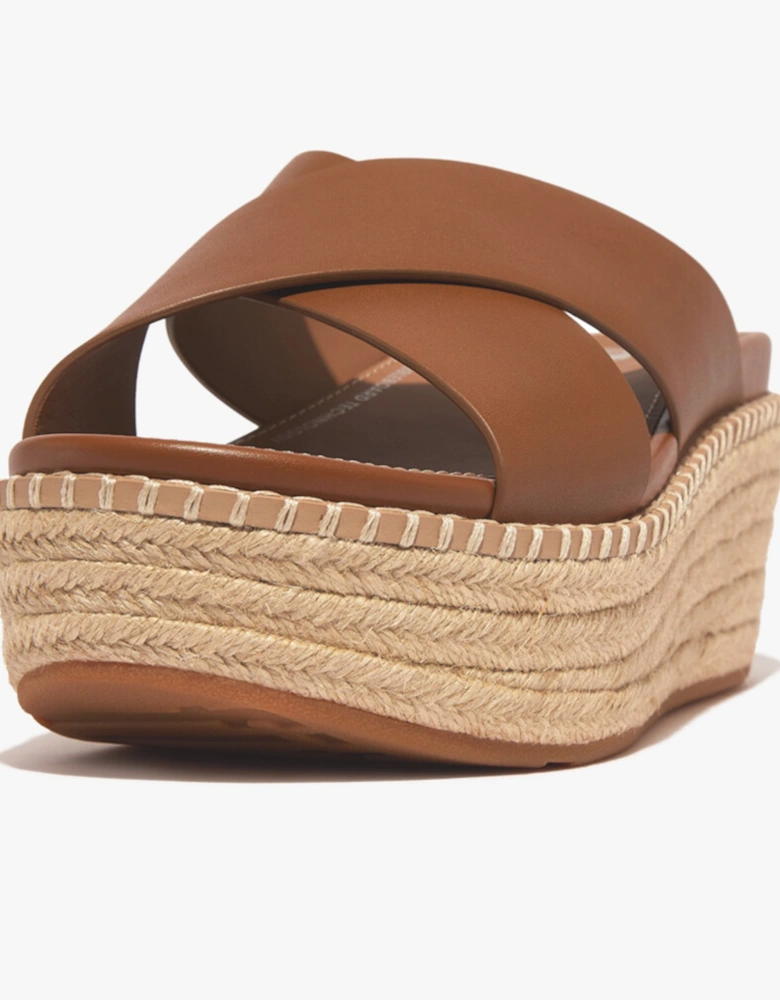 ELOISE WEDGE Womens Espadrille Light Tan