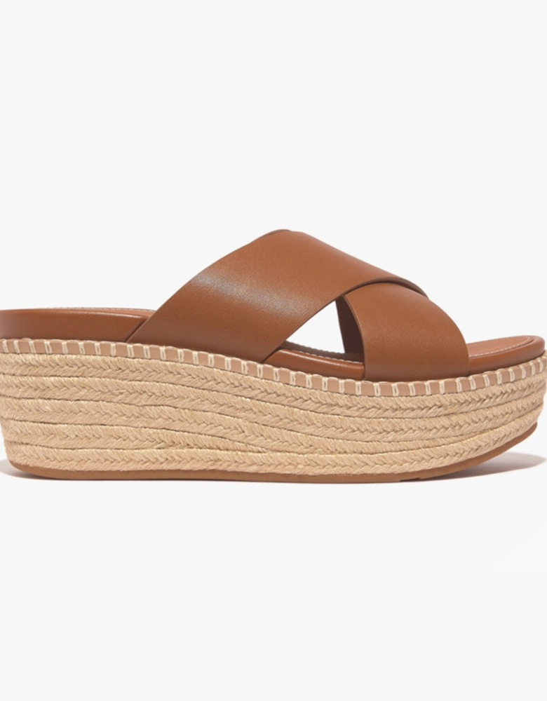 ELOISE WEDGE Womens Espadrille Light Tan