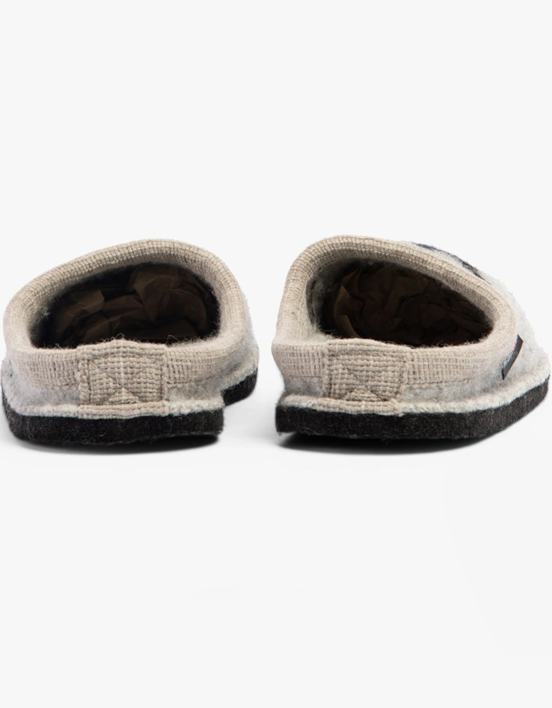SONGBIRD Womens Slippers Mottled Stone Grey