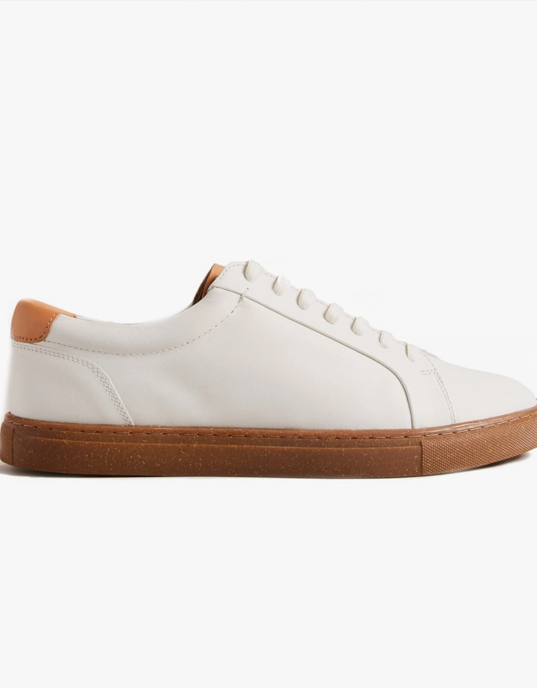 UDAMOU Mens Casual Trainers White