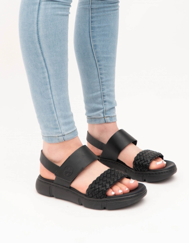 68983-00 Womens Sandals Black