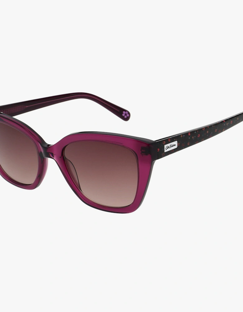 SOPHIA Womens Sunglasses Plum