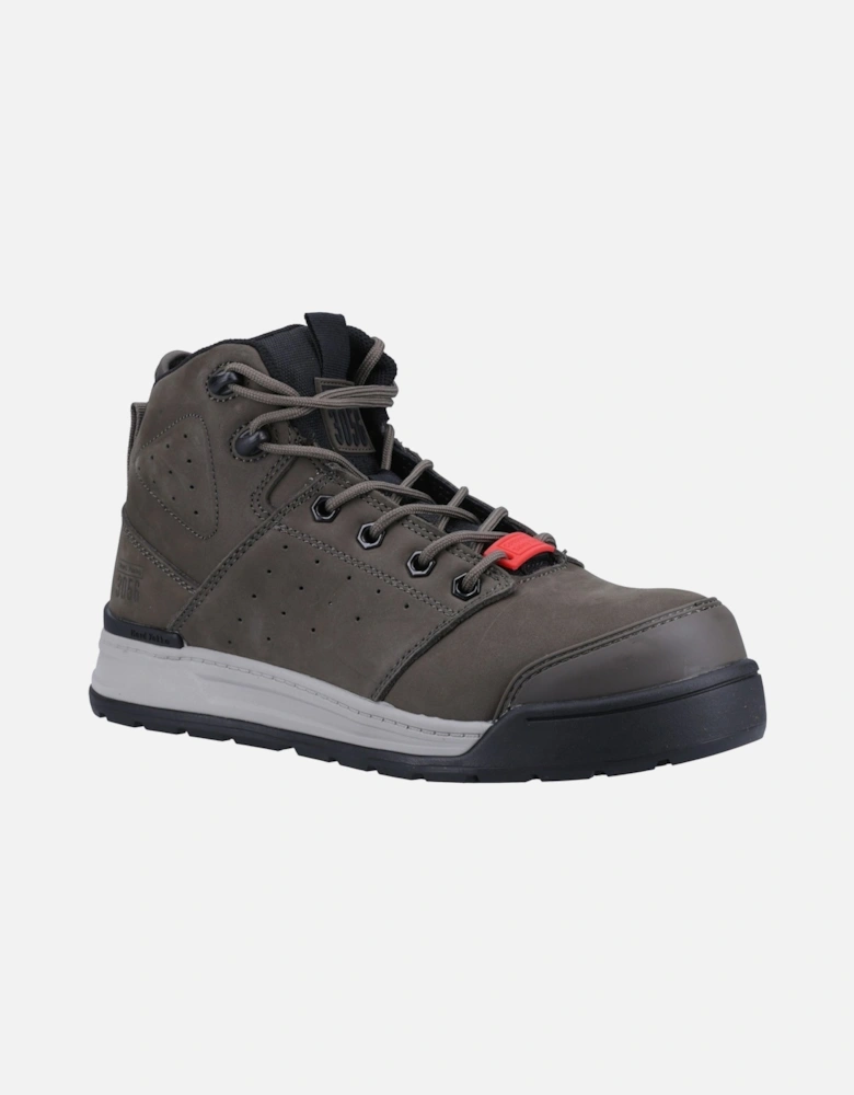 3056 Mens Safety Boots Dark Green