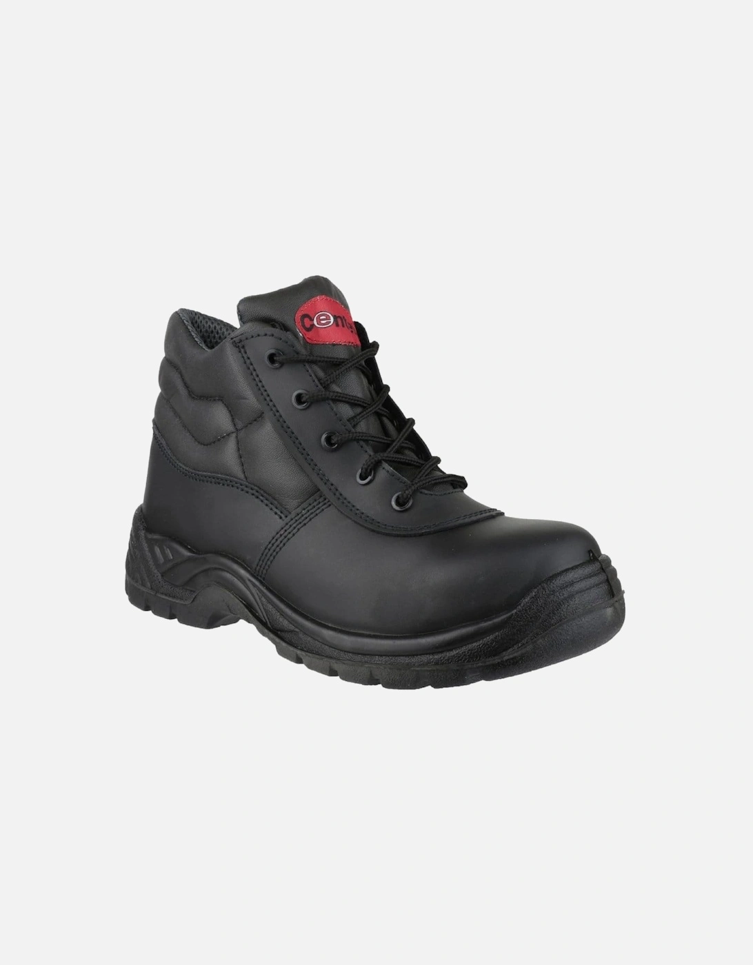 FS30C Unisex Leather Safety Boots Black, 5 of 4