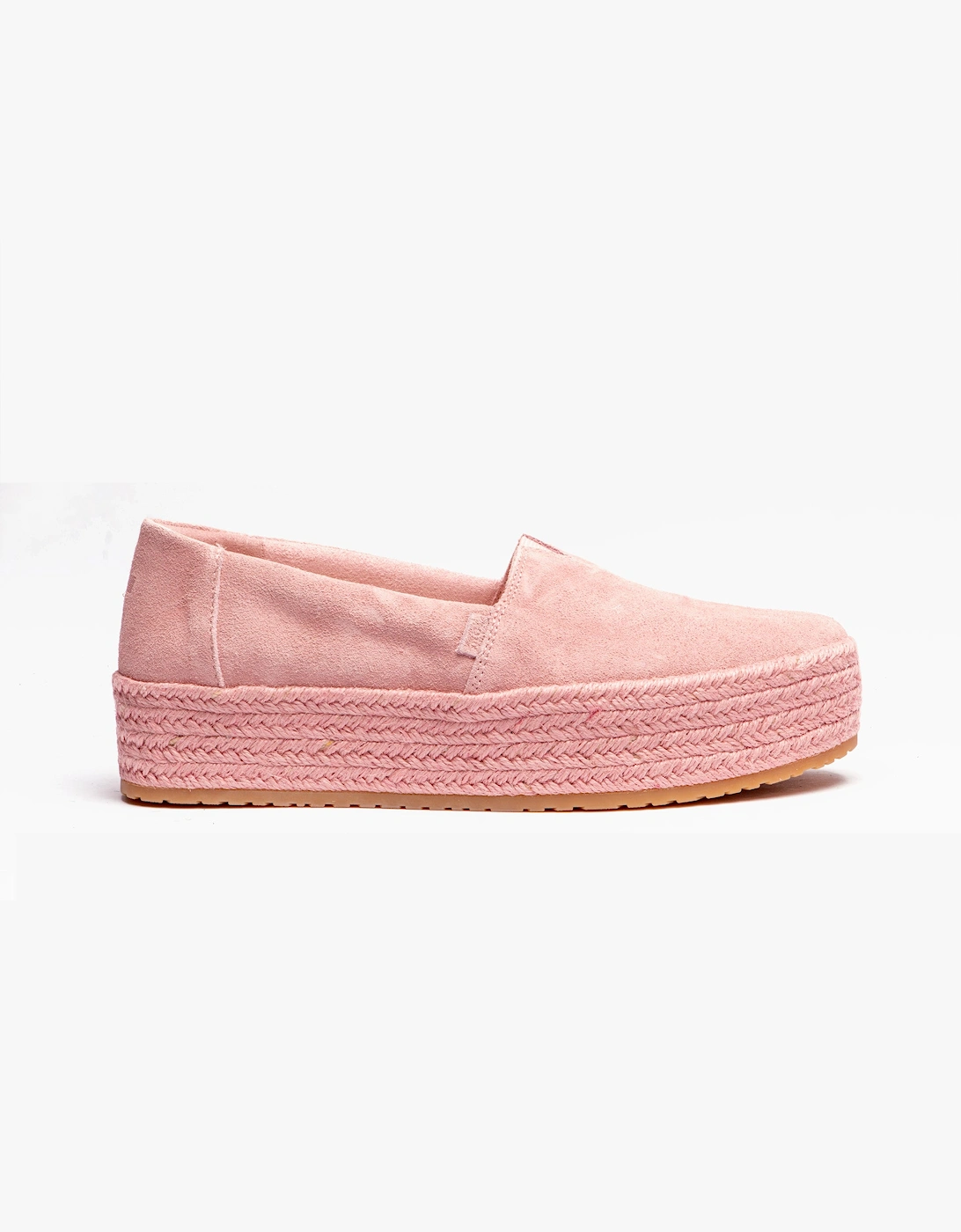 Women's TOMS VALENCIA Womens Espadrille Pink Quartz - Size: 5