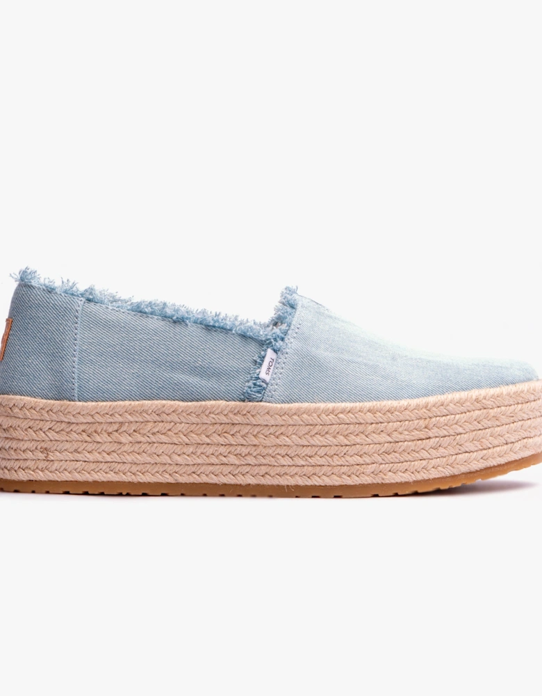 VALENCIA Womens Espadrilles Pastel Blue