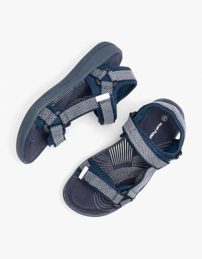 SARA Womens Sports Sandals Navy