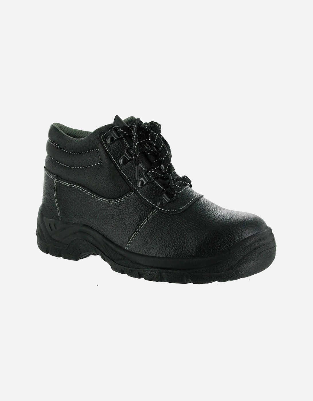 FS330 Unisex Leather Safety Boots Black, 7 of 6