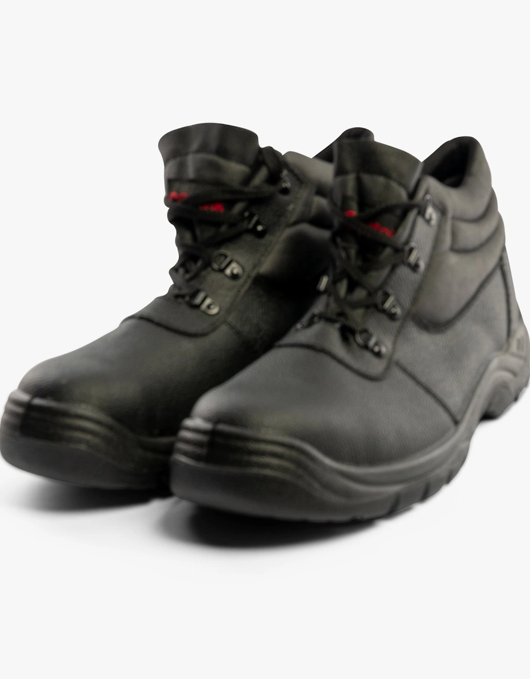 FS330 Unisex Leather Safety Boots Black