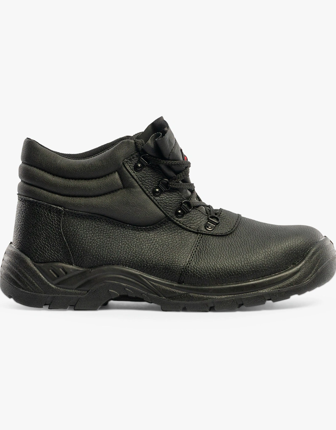 FS330 Unisex Leather Safety Boots Black