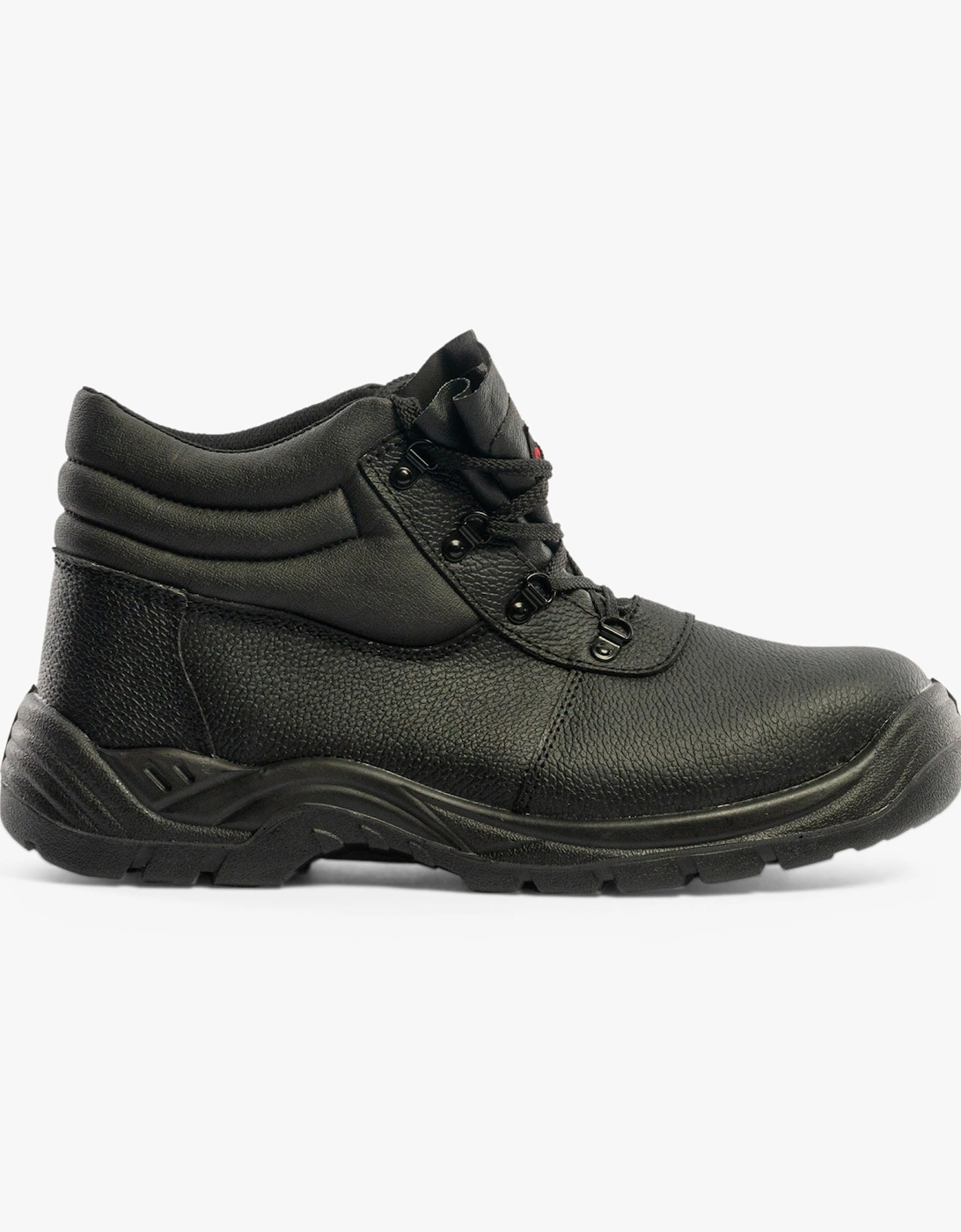 FS330 Unisex Leather Safety Boots Black