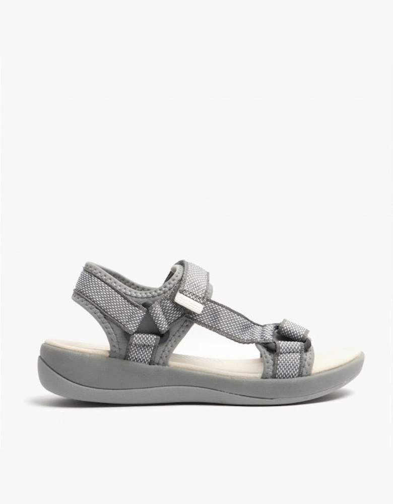 SARA Womens Sports Sandals Grey