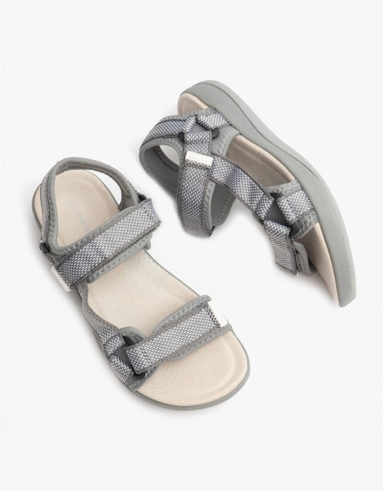 SARA Womens Sports Sandals Grey