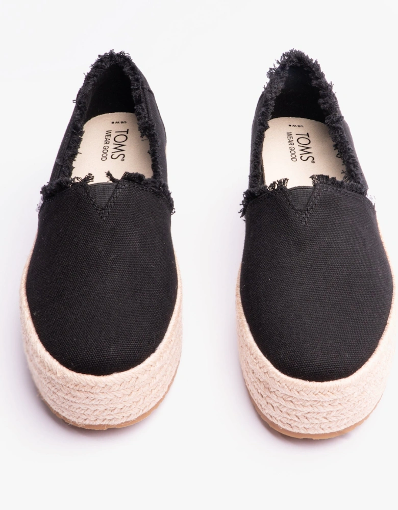 VALENCIA Womens Espadrilles Black