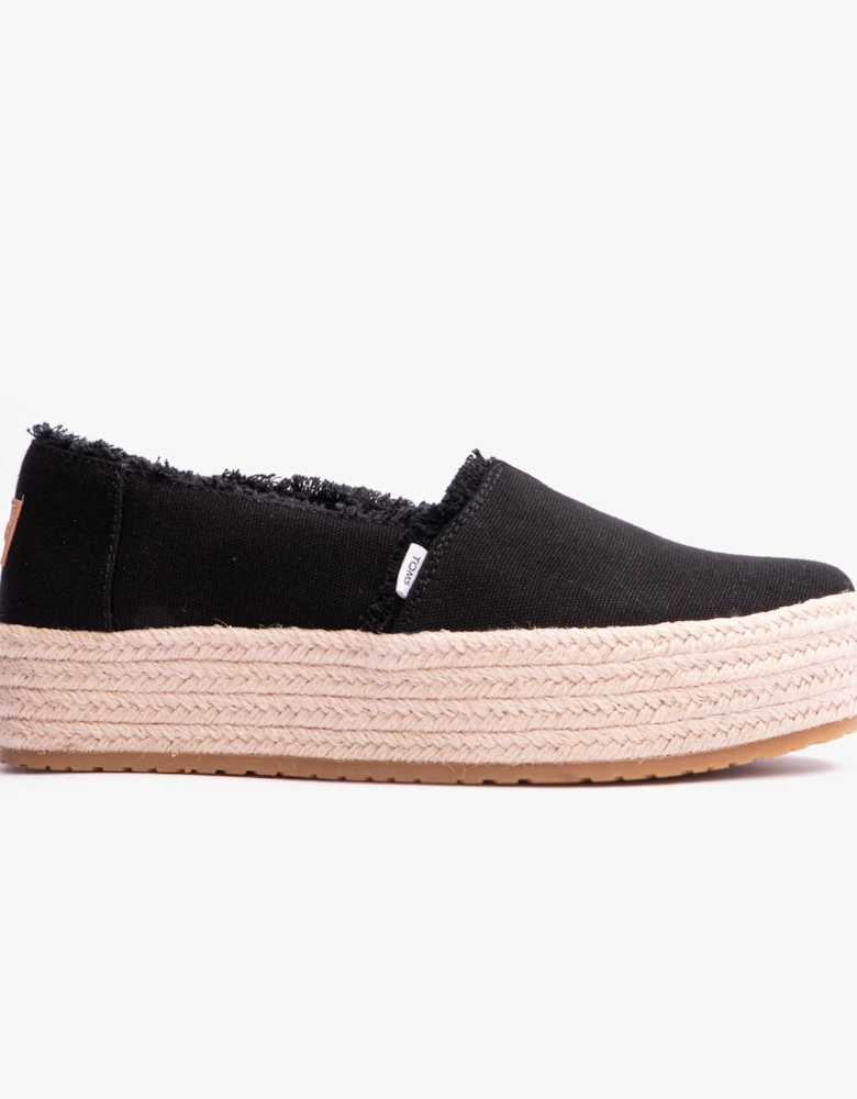 VALENCIA Womens Espadrilles Black