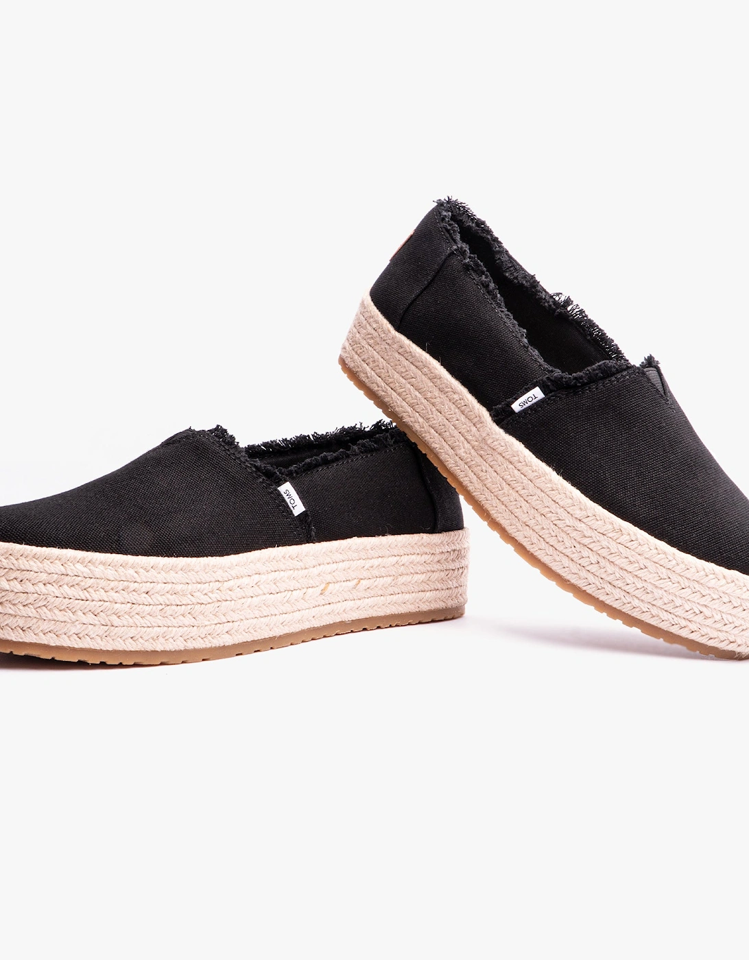 VALENCIA Womens Espadrilles Black