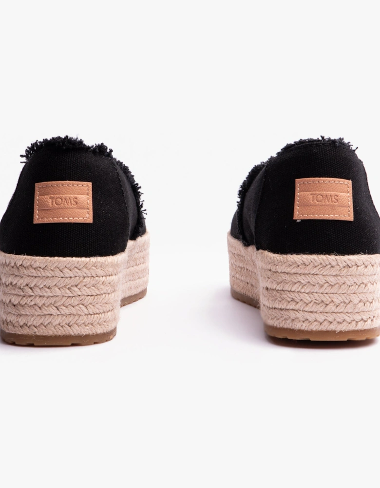 VALENCIA Womens Espadrilles Black