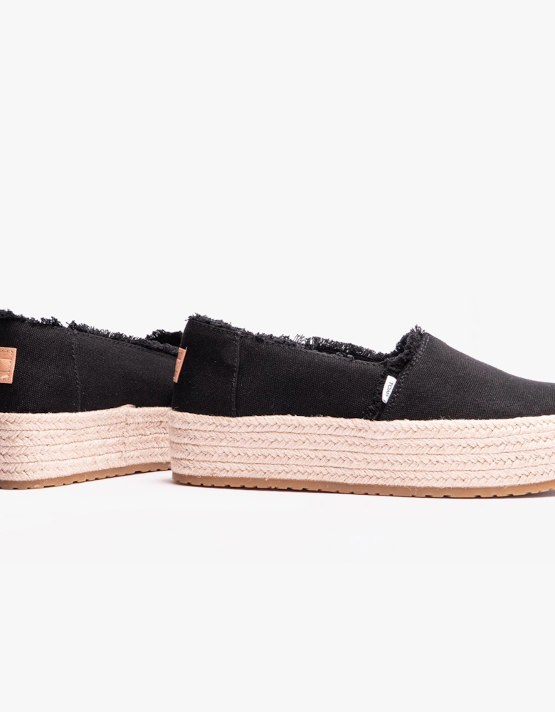 VALENCIA Womens Espadrilles Black