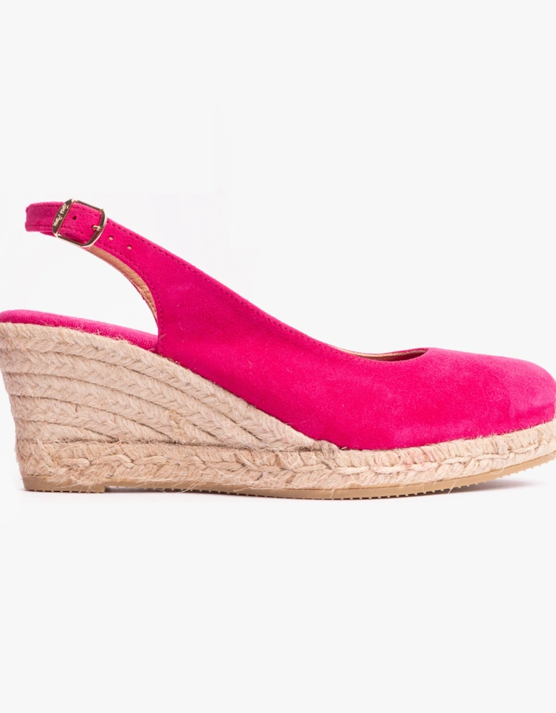 BREMEN Womens Espadrille Fuchsia