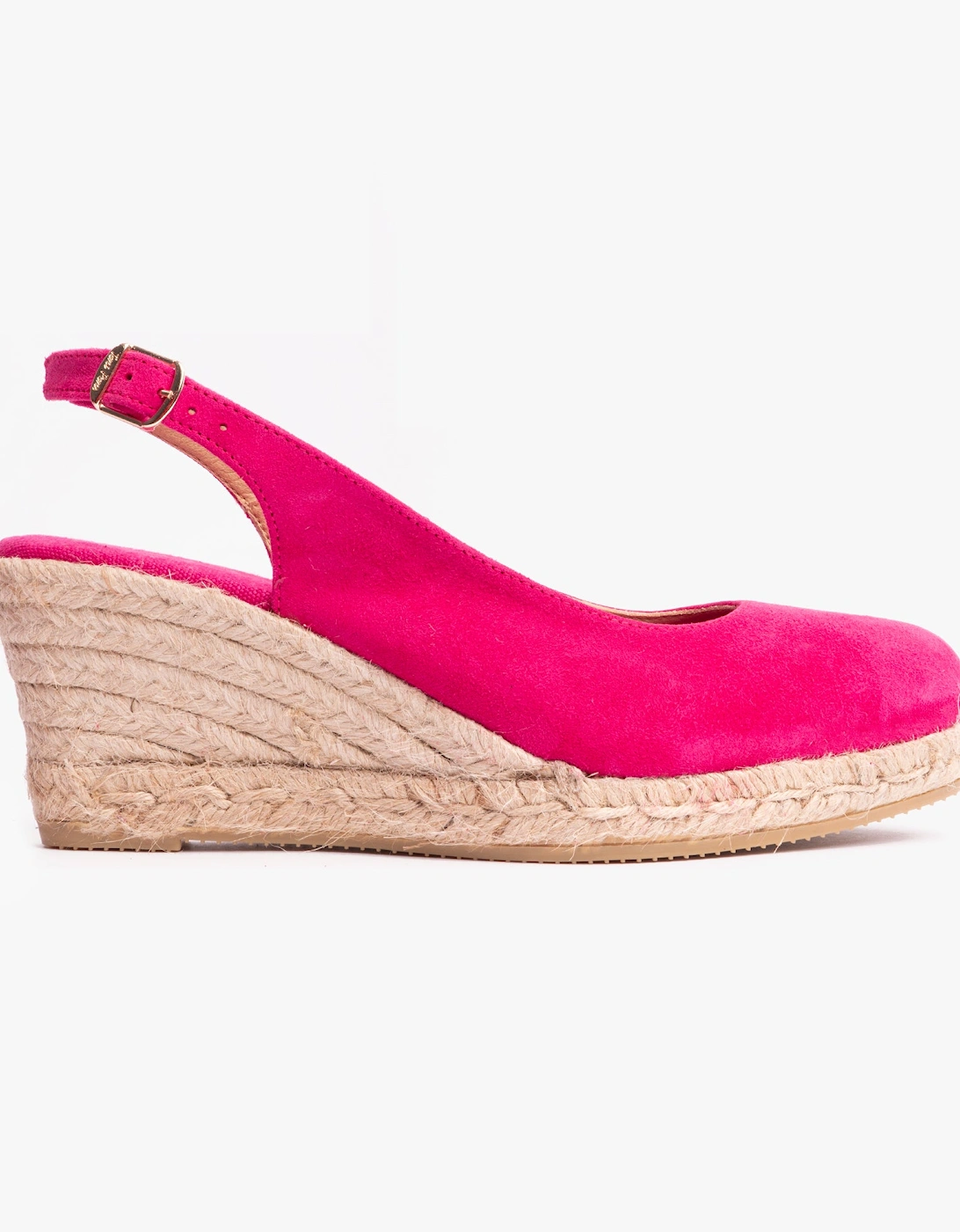 BREMEN Womens Espadrille Fuchsia, 7 of 6