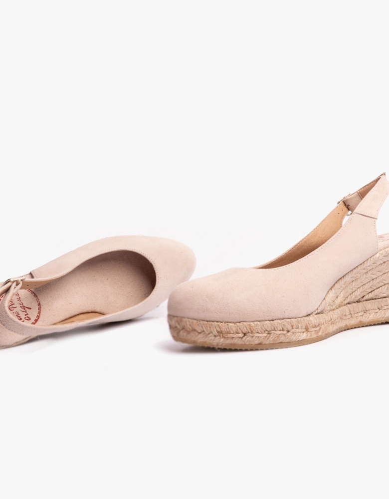 BREMEN Womens Espadrilles Stone