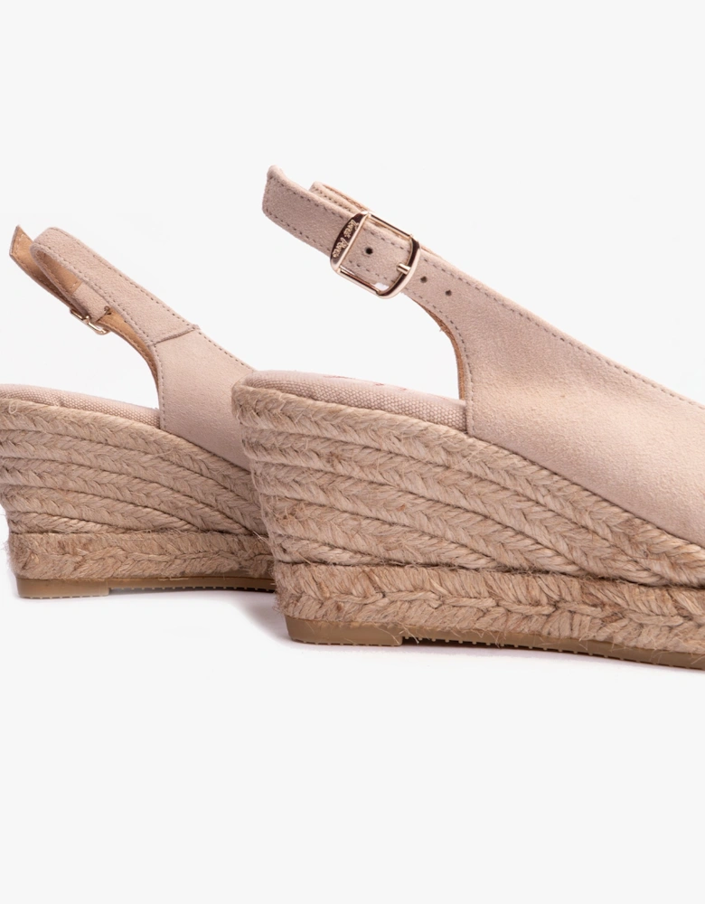 BREMEN Womens Espadrilles Stone