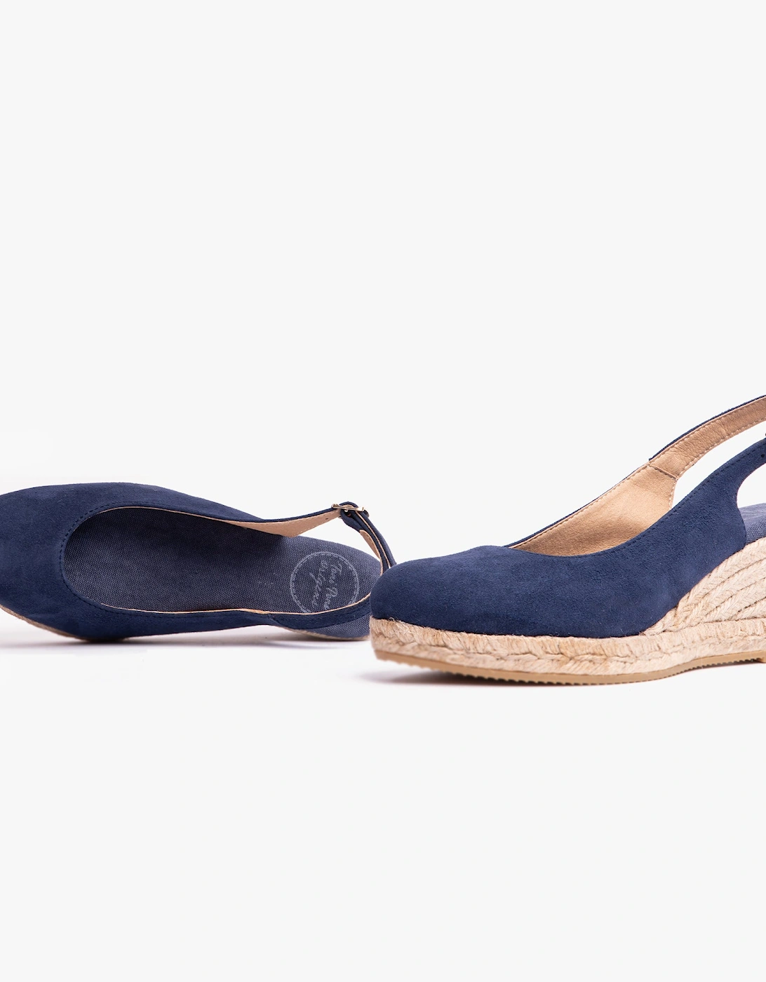 BREMEN Womens Espadrilles Navy