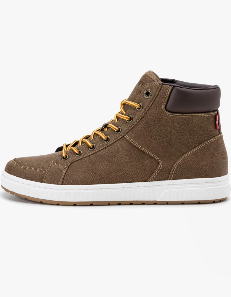 PIPER MID Mens Trainers Medium Brown