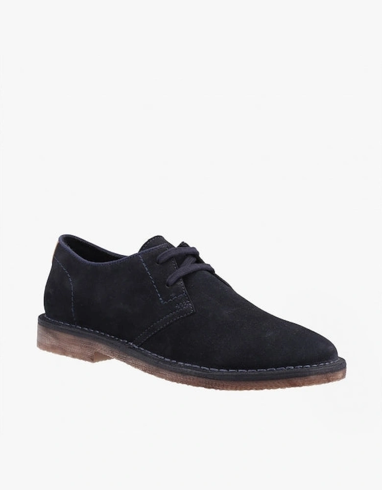 SCOUT Mens Suede Leather Derby Shoes Navy