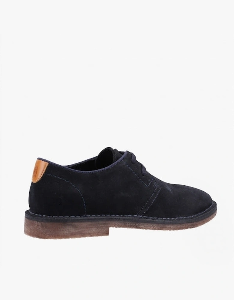 SCOUT Mens Suede Leather Derby Shoes Navy