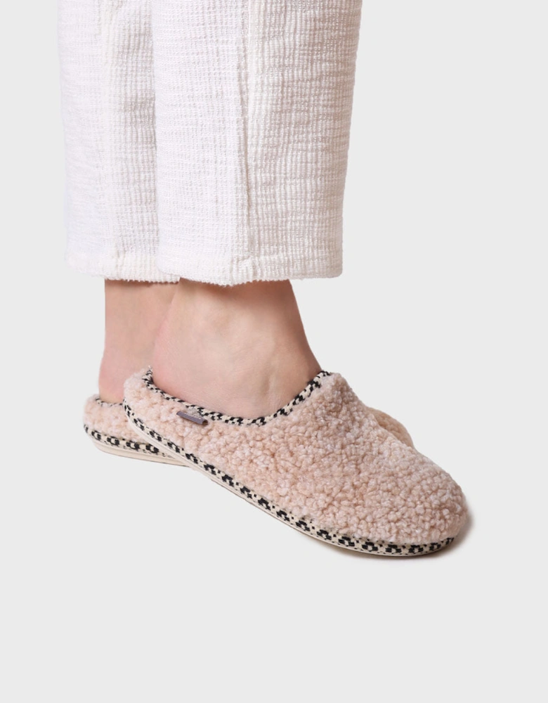 DARLA-SB Womens Slippers Beige